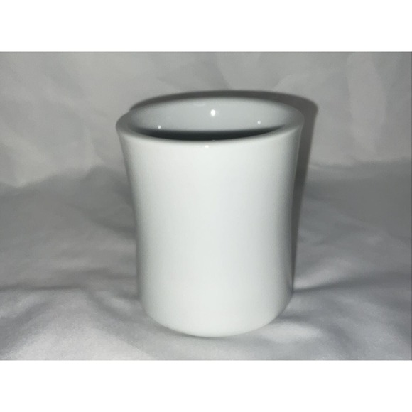 VTG Rego Fine Porcelain Heavy Restaurant Ware White Coffee Tea Mug Cup - Picture 2 of 6